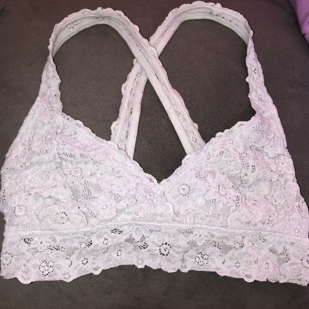 Light Purple Aerie Lace Bralette